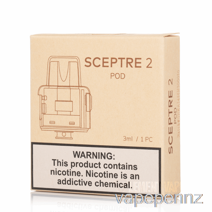 Innokin Sceptre 2 Replacement Pods 3mL Pod + 2 Coils VAPE NZ